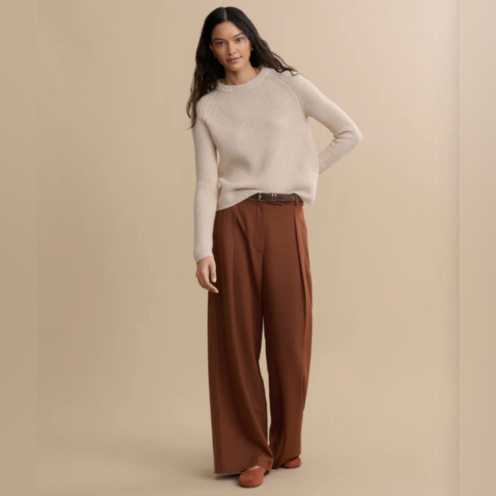 Jenni Kayne Cashmere Fisherman Sweater